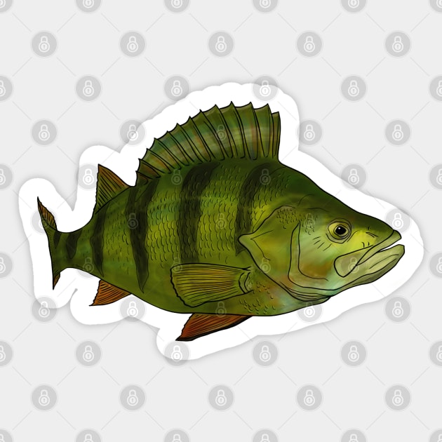 Perch Old Sticker by Sandarmi